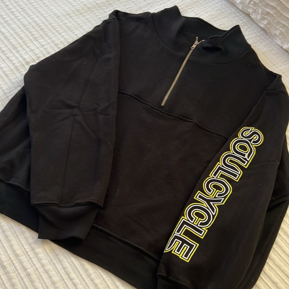 Soulcycle Basic Black Sweater - image 3